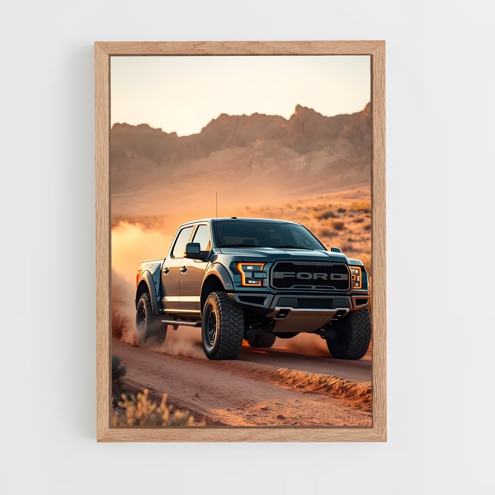 Poster Raptor en Échappée – affiche Ford (vue 4)